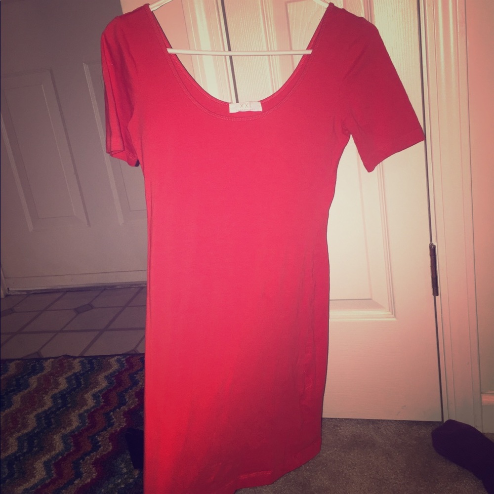 Size Medium women’s red forever 21 dress